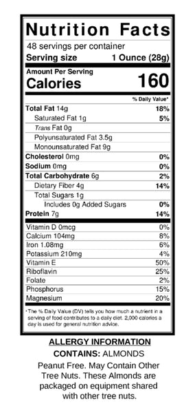 Bulk Almonds